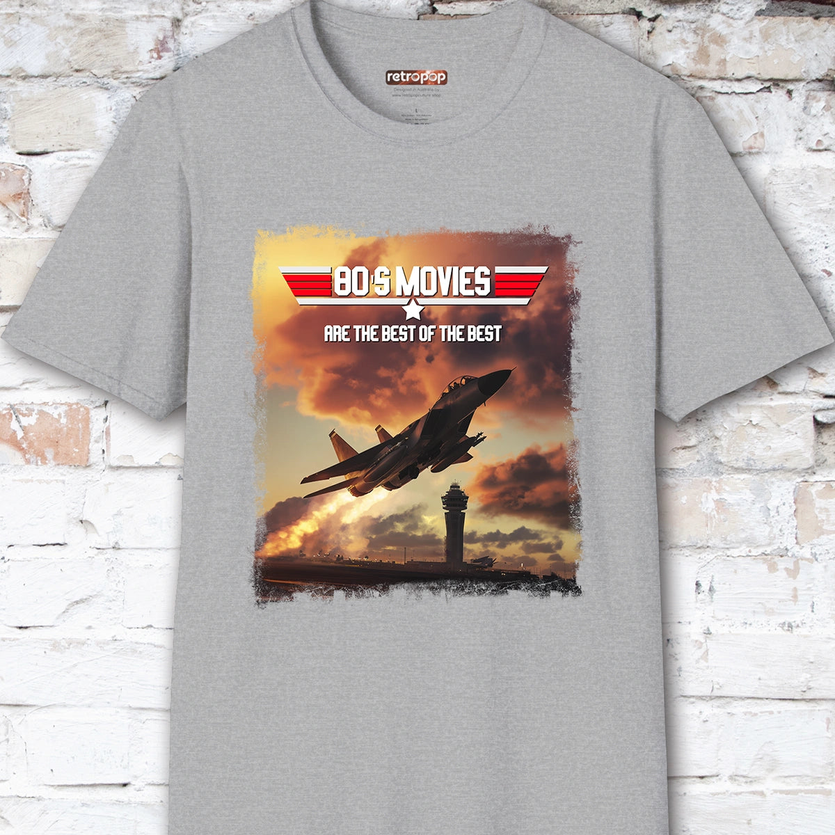 80's Movies are the Best, Top Gun, Unisex T-Shirt
