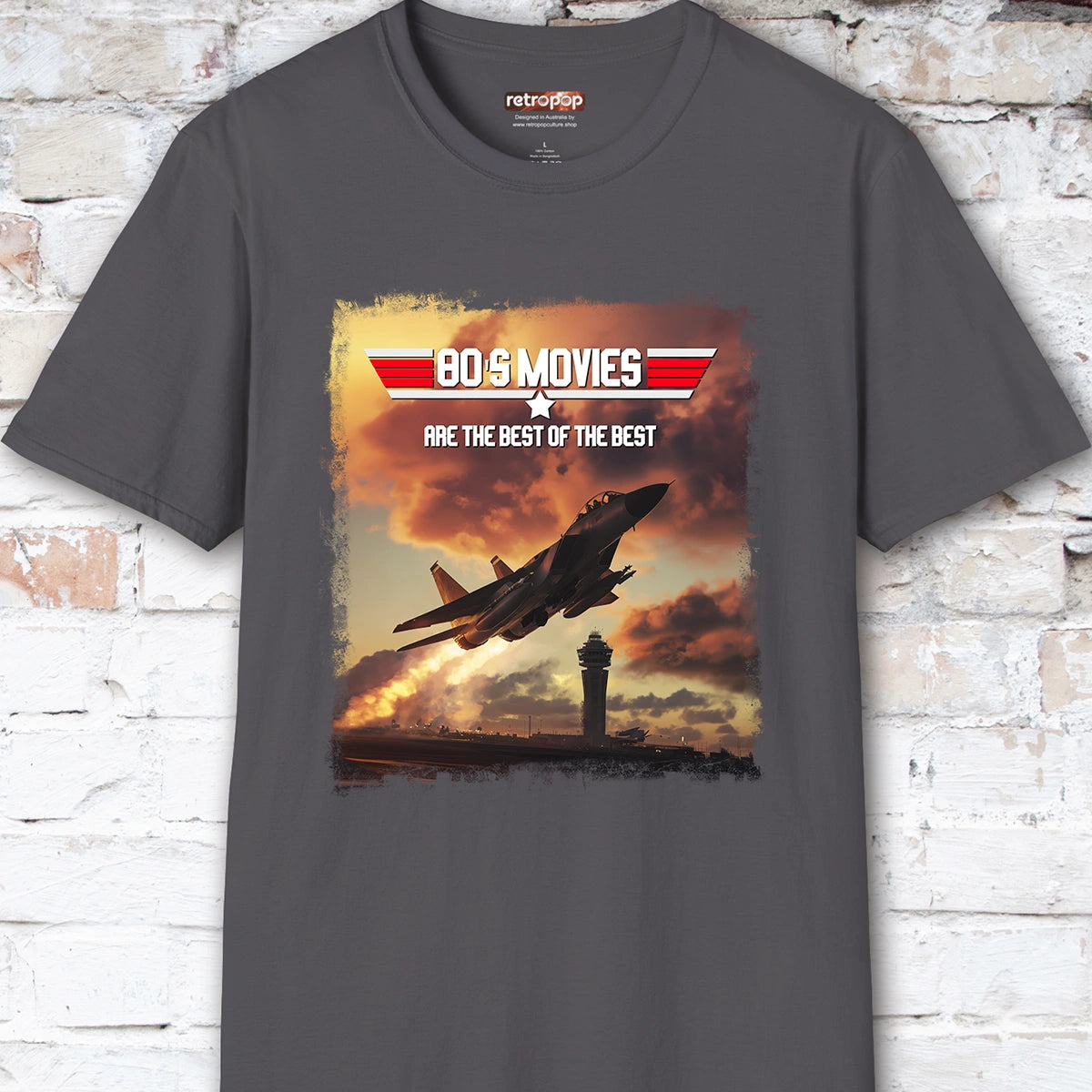 80's Movies are the Best, Top Gun, Unisex T-Shirt