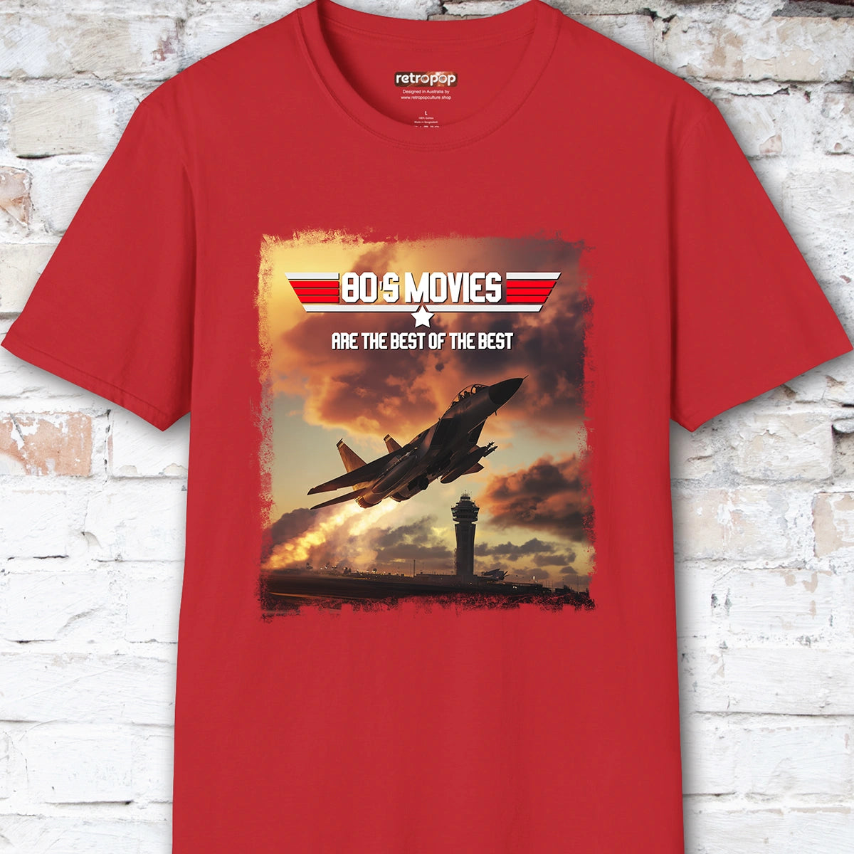 80's Movies are the Best, Top Gun, Unisex T-Shirt