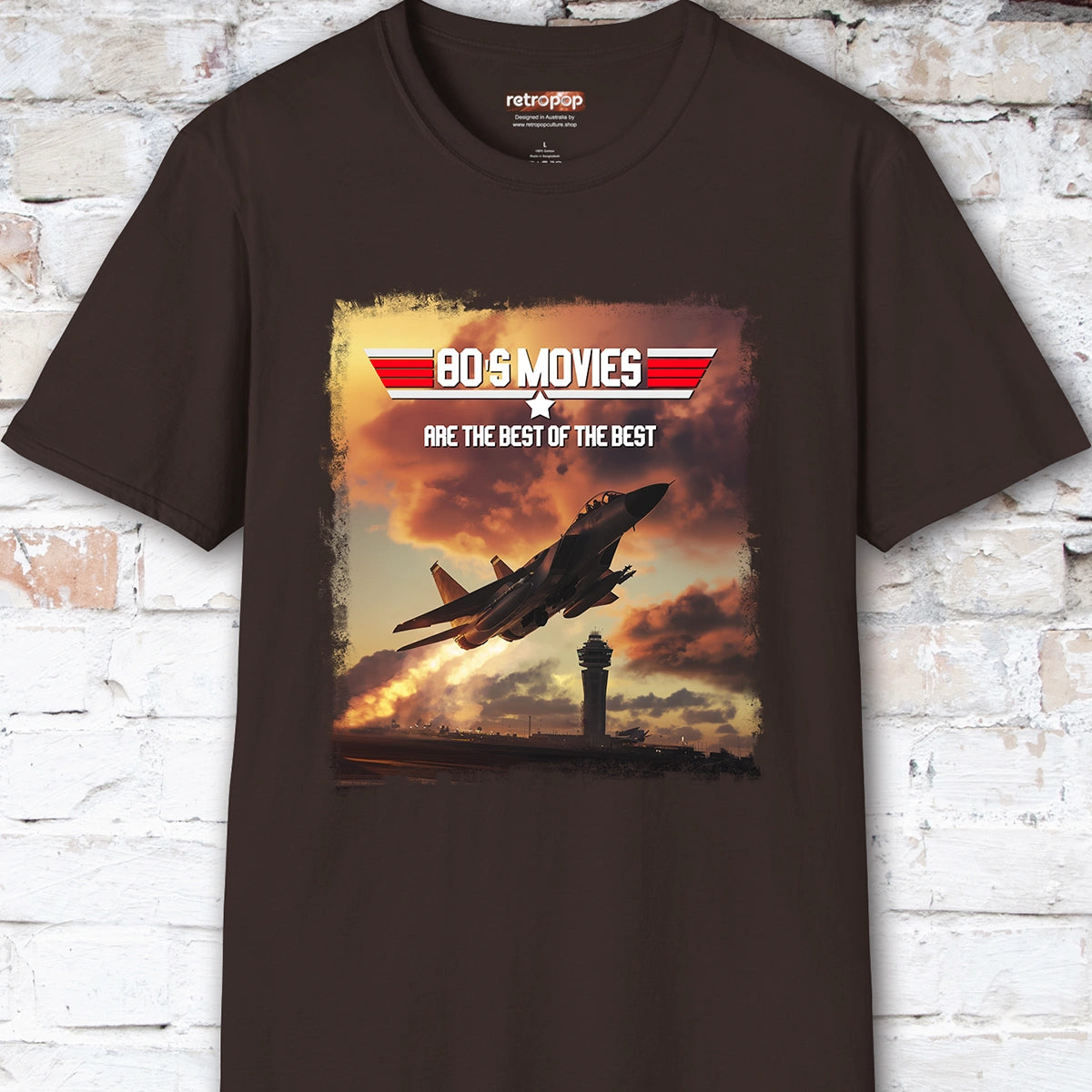 80's Movies are the Best, Top Gun, Unisex T-Shirt