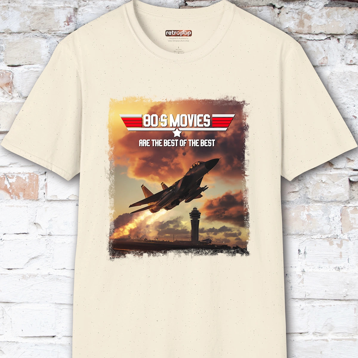 80's Movies are the Best, Top Gun, Unisex T-Shirt