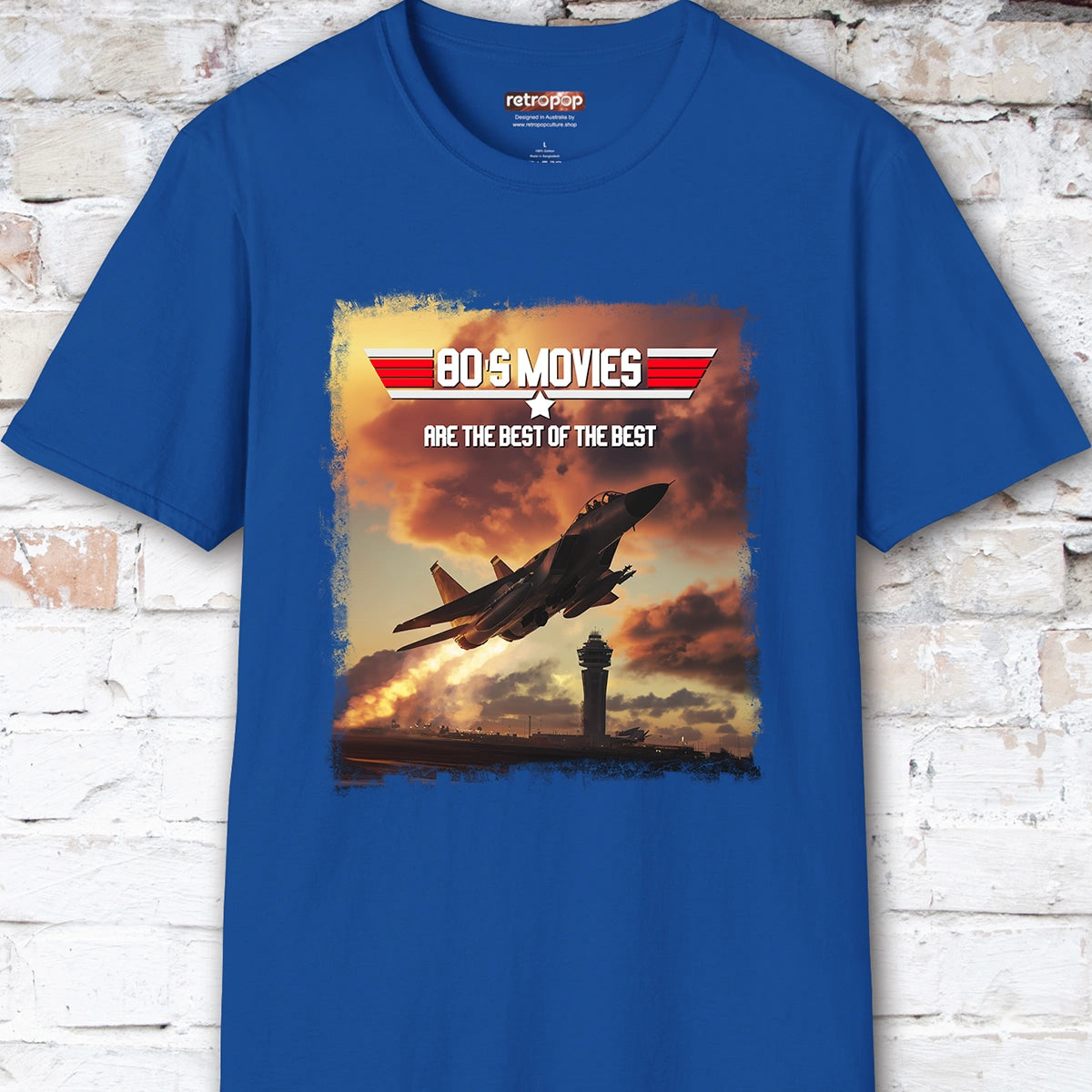 80's Movies are the Best, Top Gun, Unisex T-Shirt