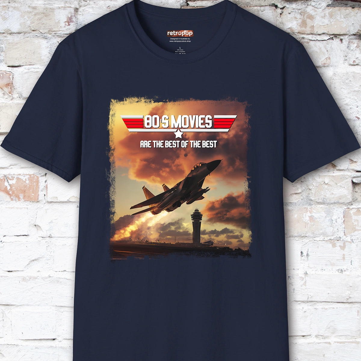 80's Movies are the Best, Top Gun, Unisex T-Shirt