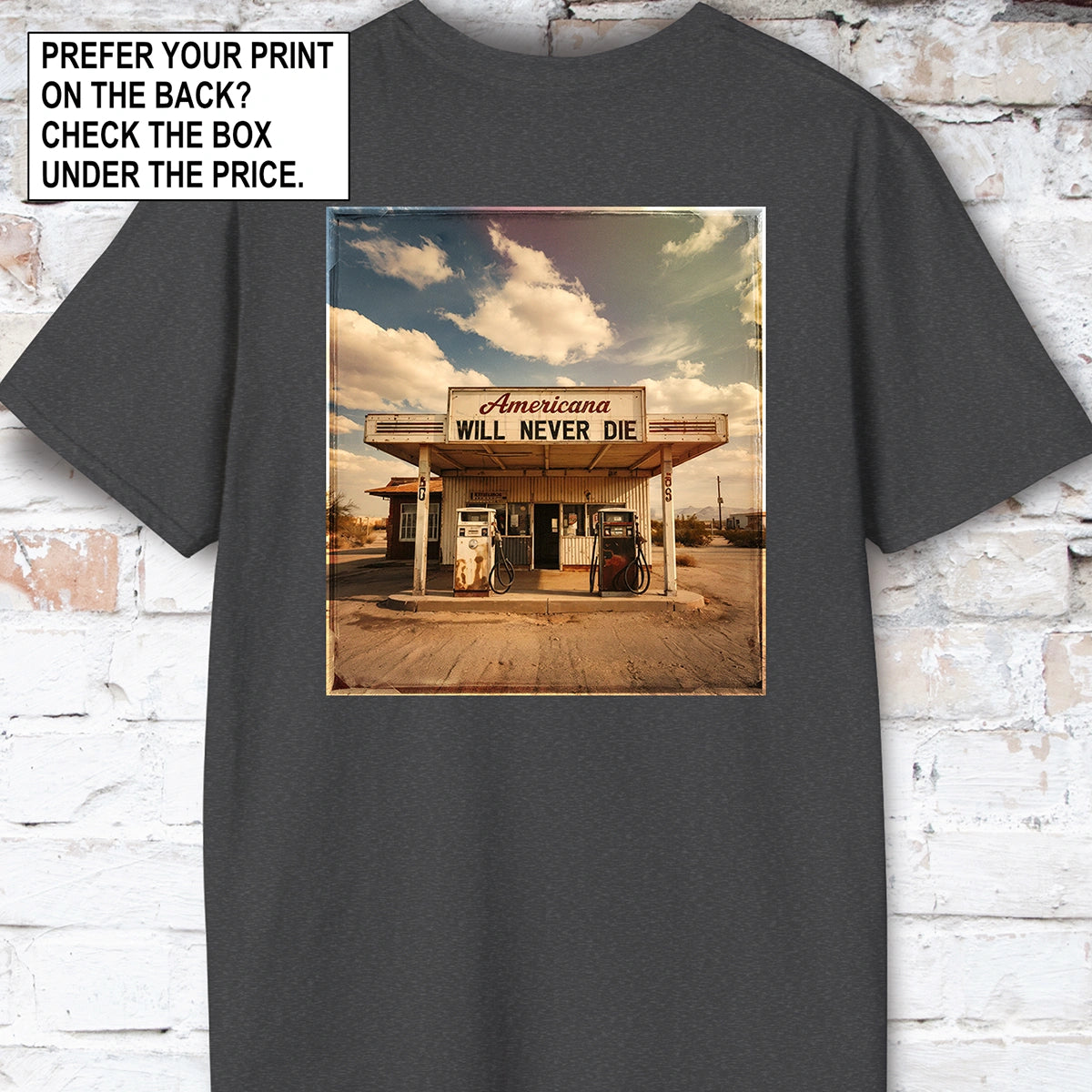 Americana will never die #2 Unisex T shirt
