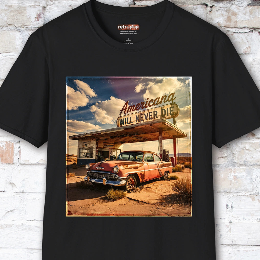 Americana will never die #1 Unisex T shirt