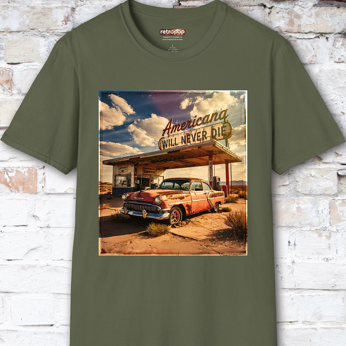 Americana will never die #1 Unisex T shirt