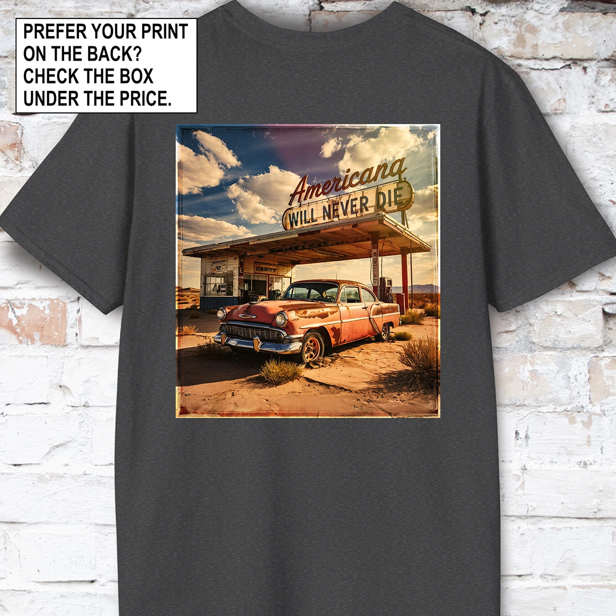 Americana will never die #1 Unisex T shirt