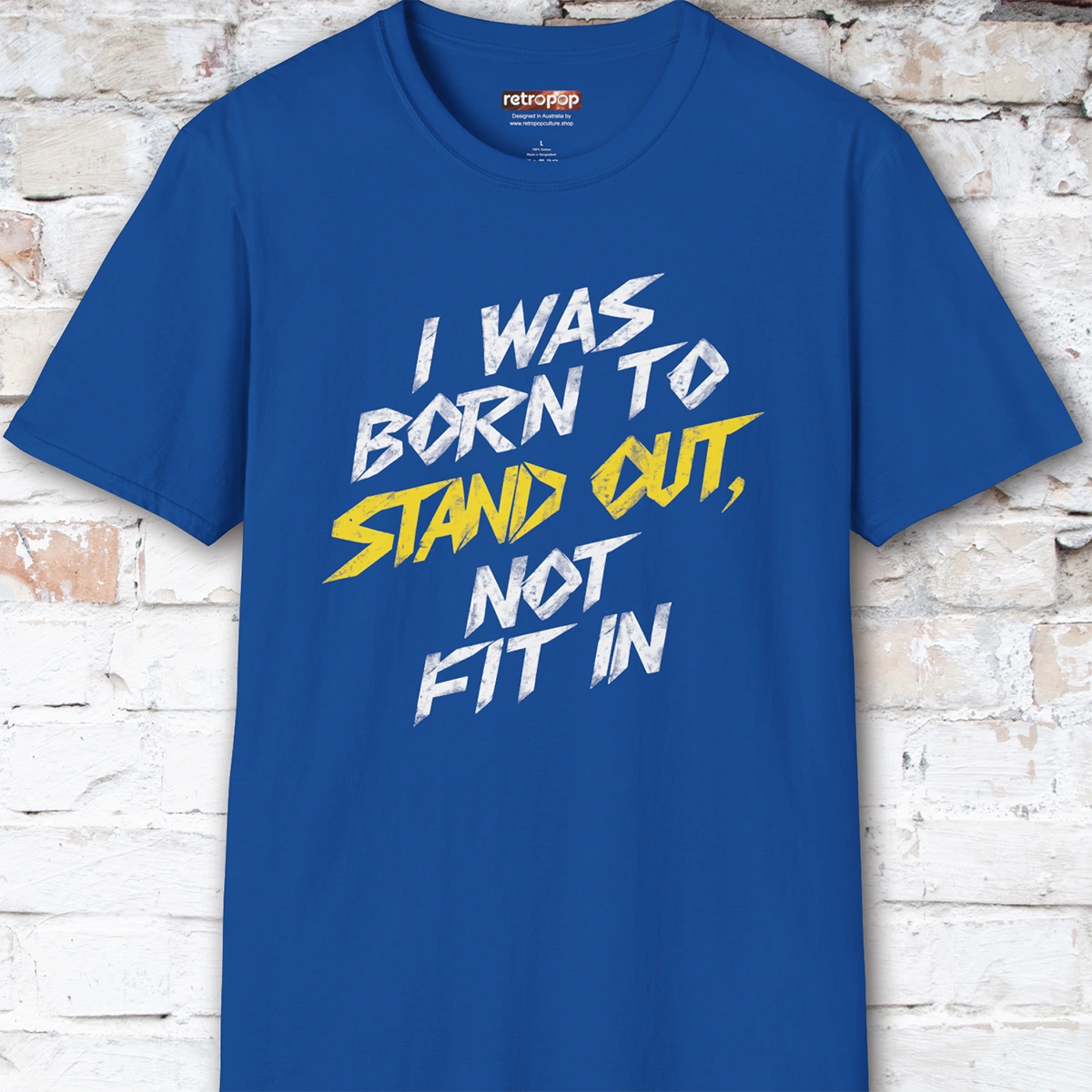 I was born to stand out #8 Unisex T shirt