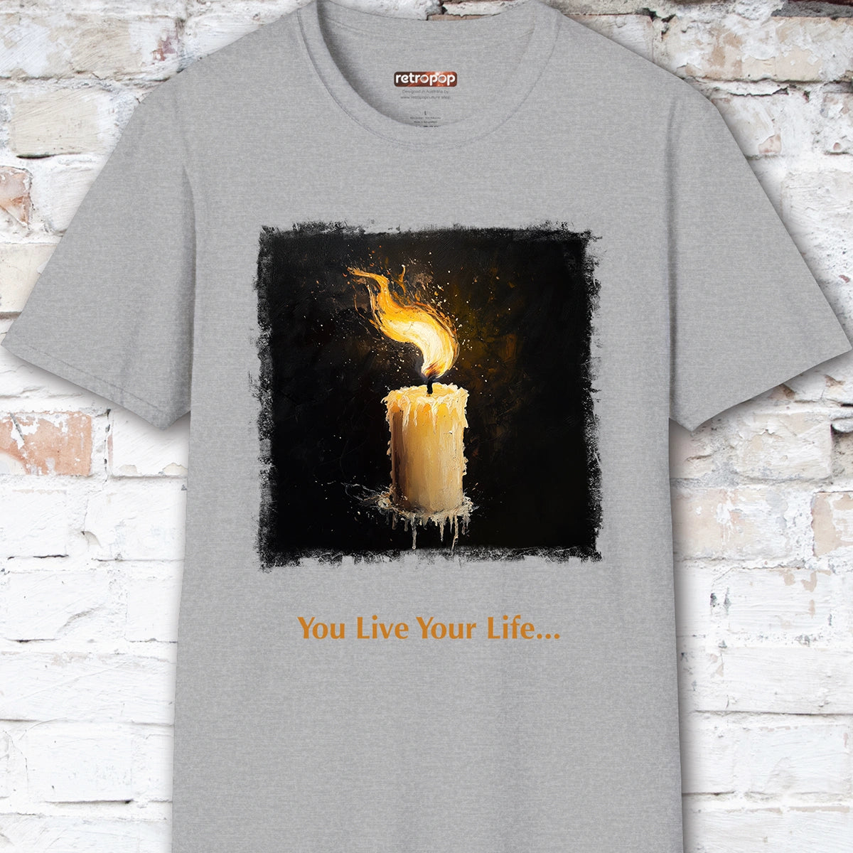 Candle in the Wind Unisex T shirt