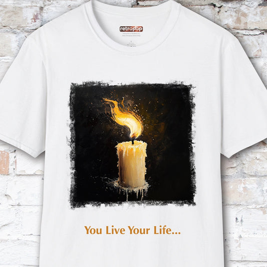 Candle in the Wind Unisex T shirt