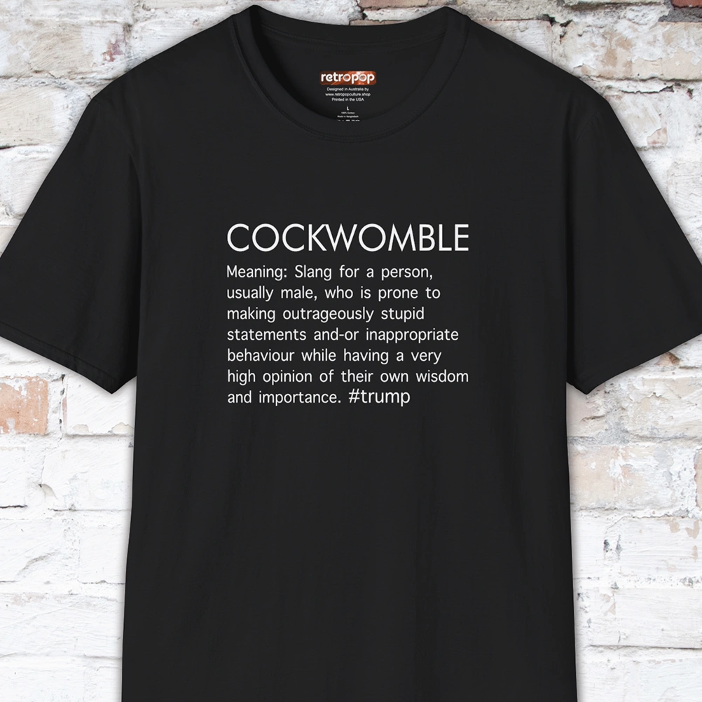 COCKWOMBLE TRUMP Unisex short sleeve T-shirt