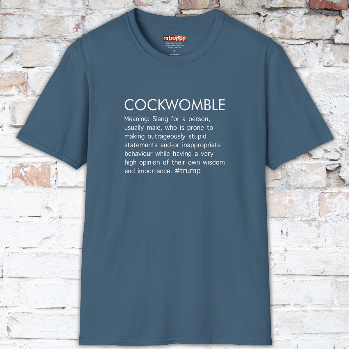 COCKWOMBLE TRUMP Unisex short sleeve T-shirt