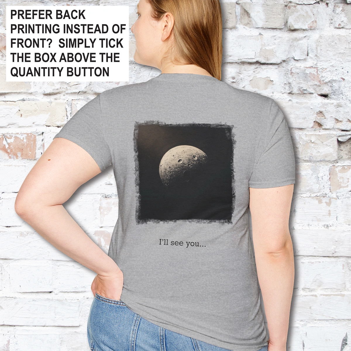 I'll see you on the dark side Unisex T shirt