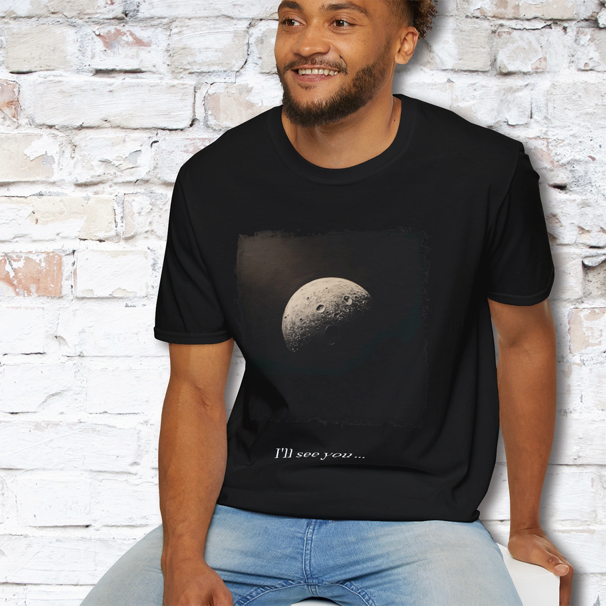 I'll see you on the dark side Unisex T shirt