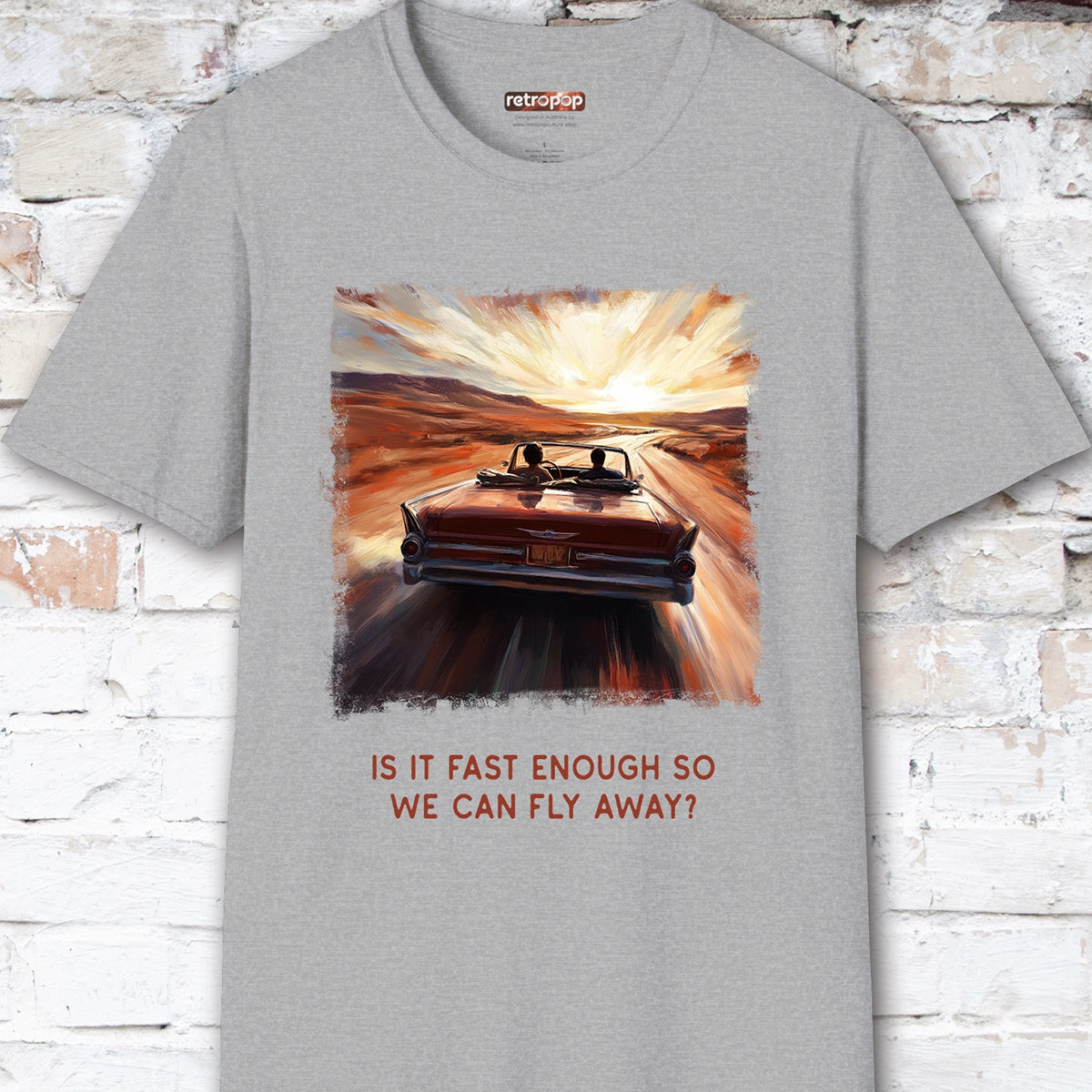 Fast Car Unisex T shirt