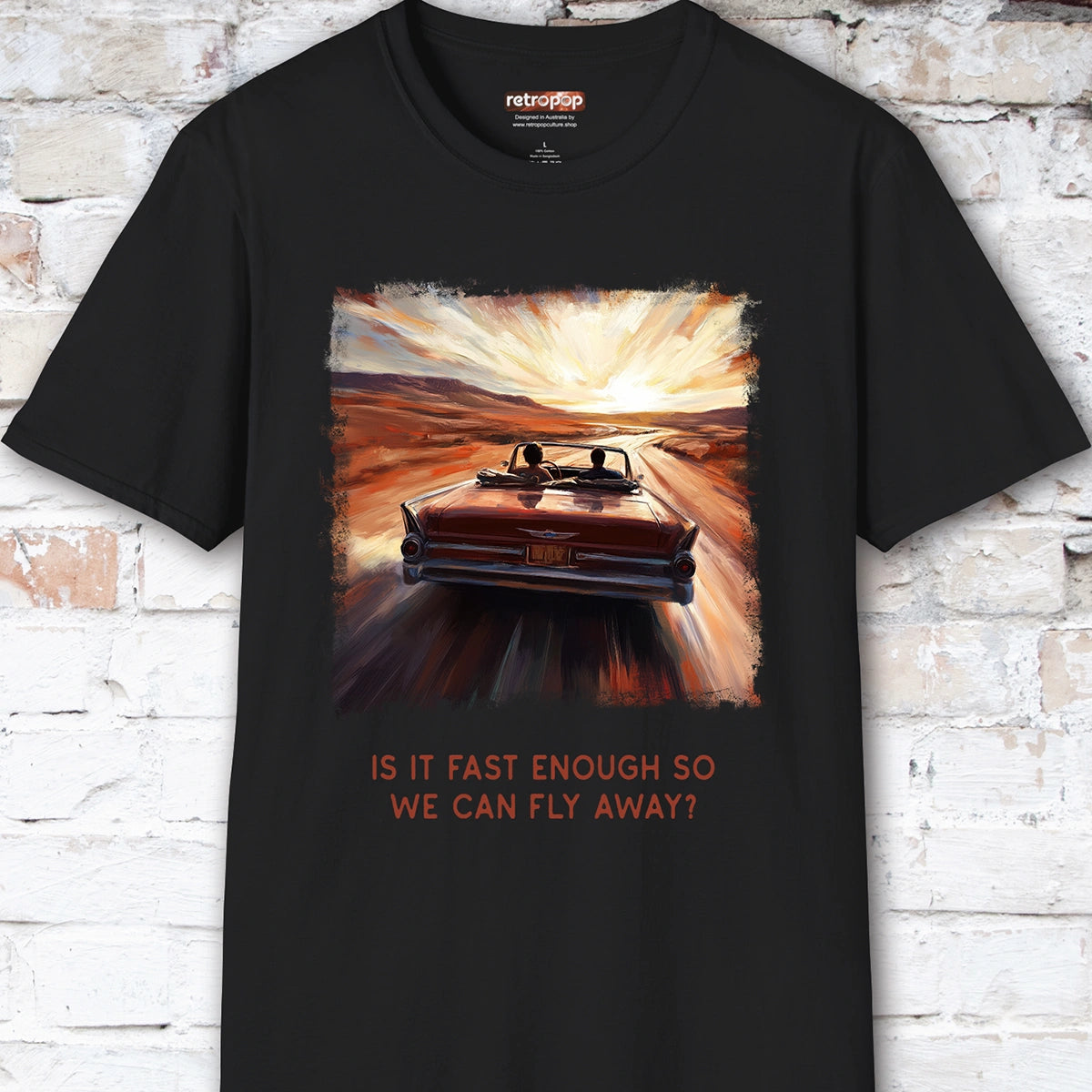 Fast Car Unisex T shirt