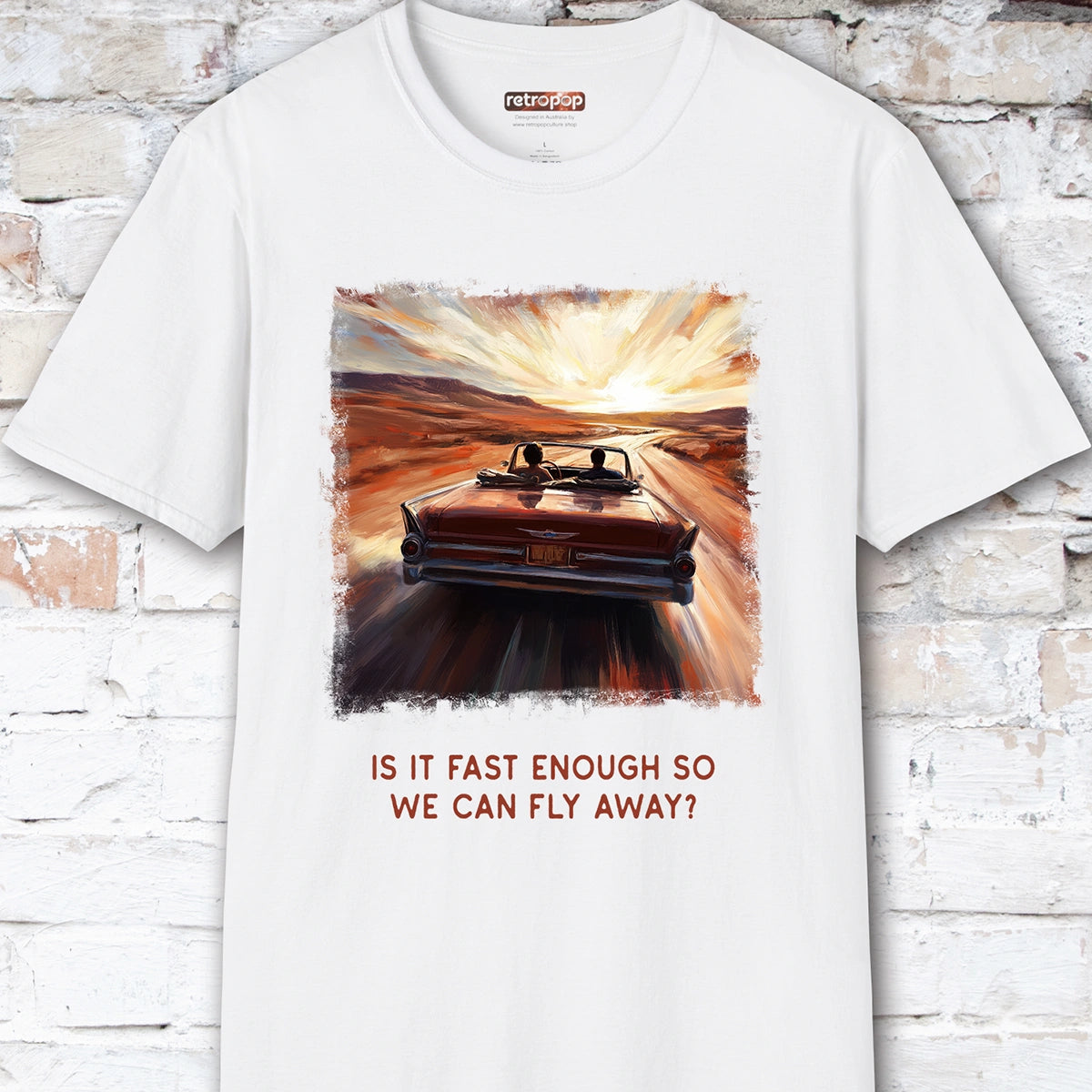Fast Car Unisex T shirt