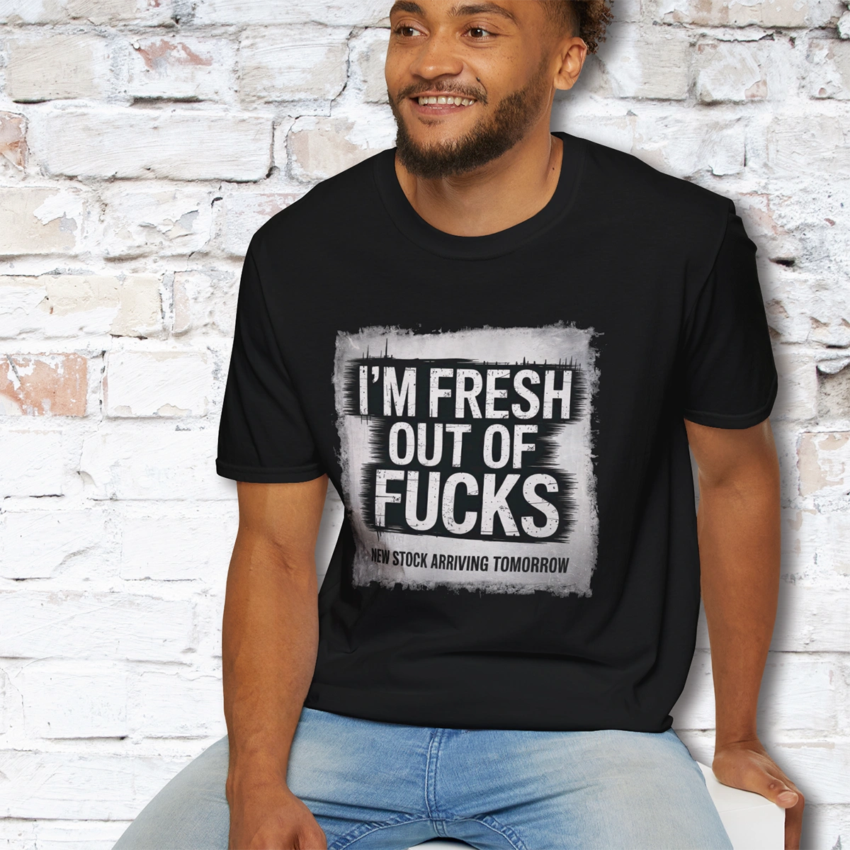 Fresh out of Fucks #2 Unisex T shirt
