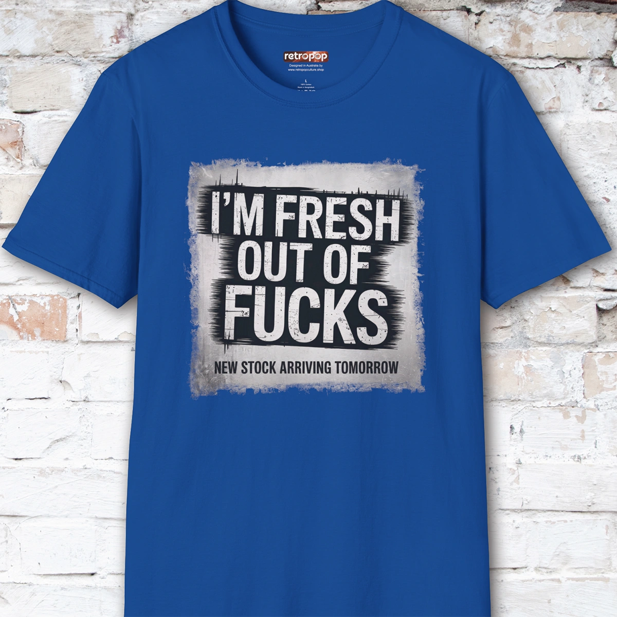 Fresh out of Fucks #2 Unisex T shirt