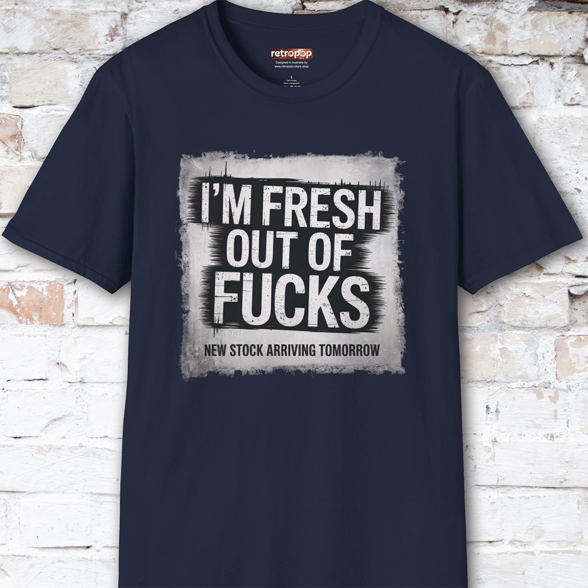 Fresh out of Fucks #2 Unisex T shirt