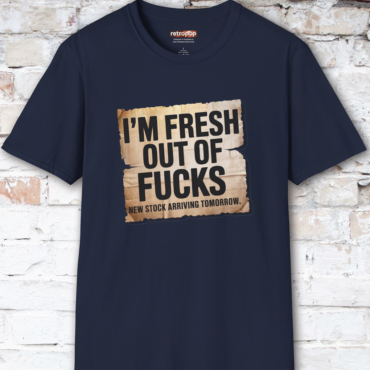 Fresh out of Fucks #3 Unisex T shirt