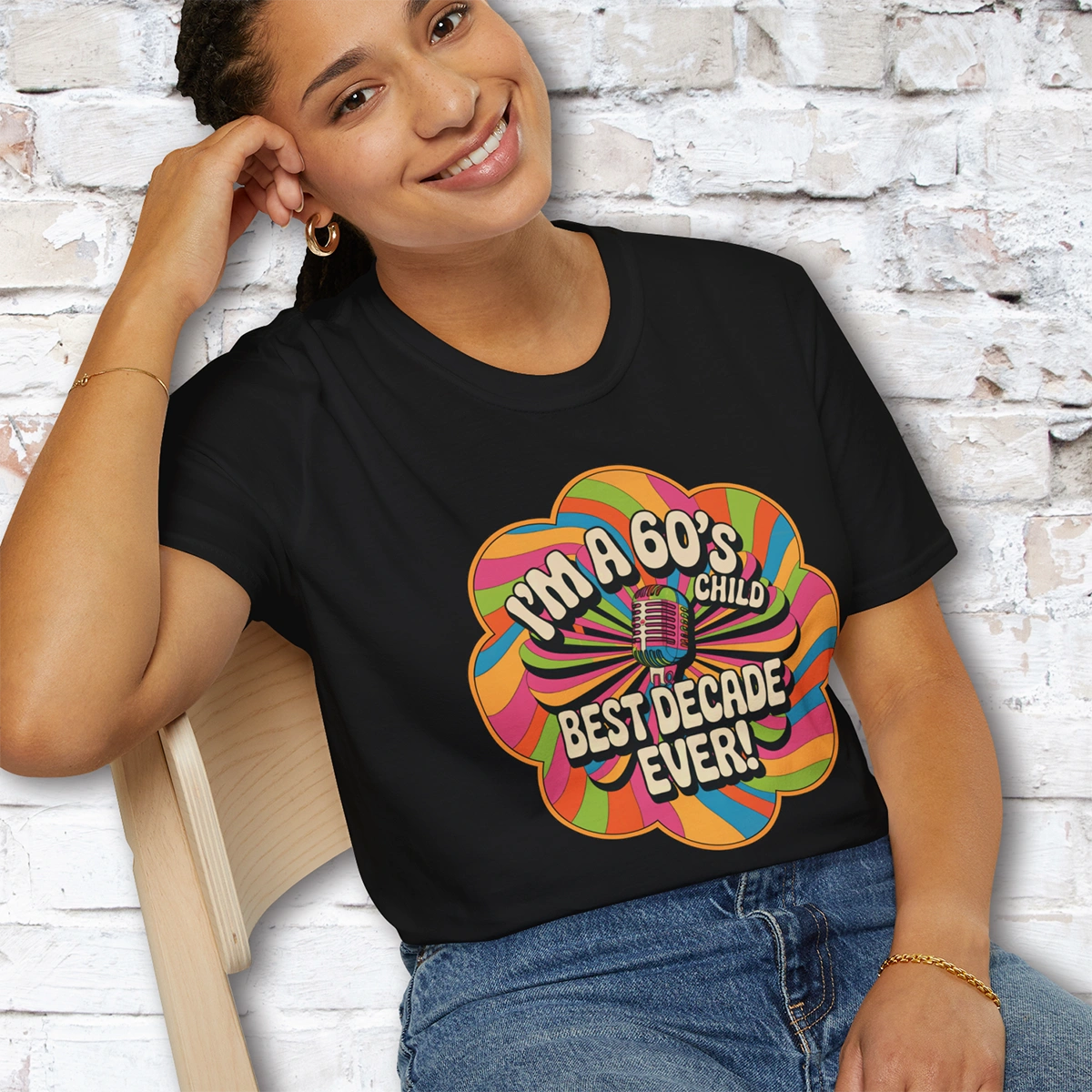 I'm a 60's child #2 Unisex T shirt