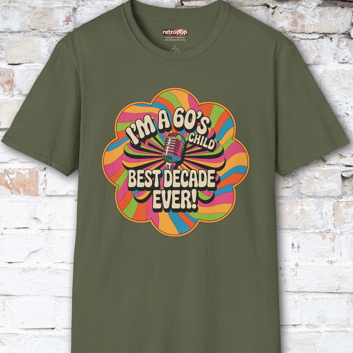 I'm a 60's child #2 Unisex T shirt