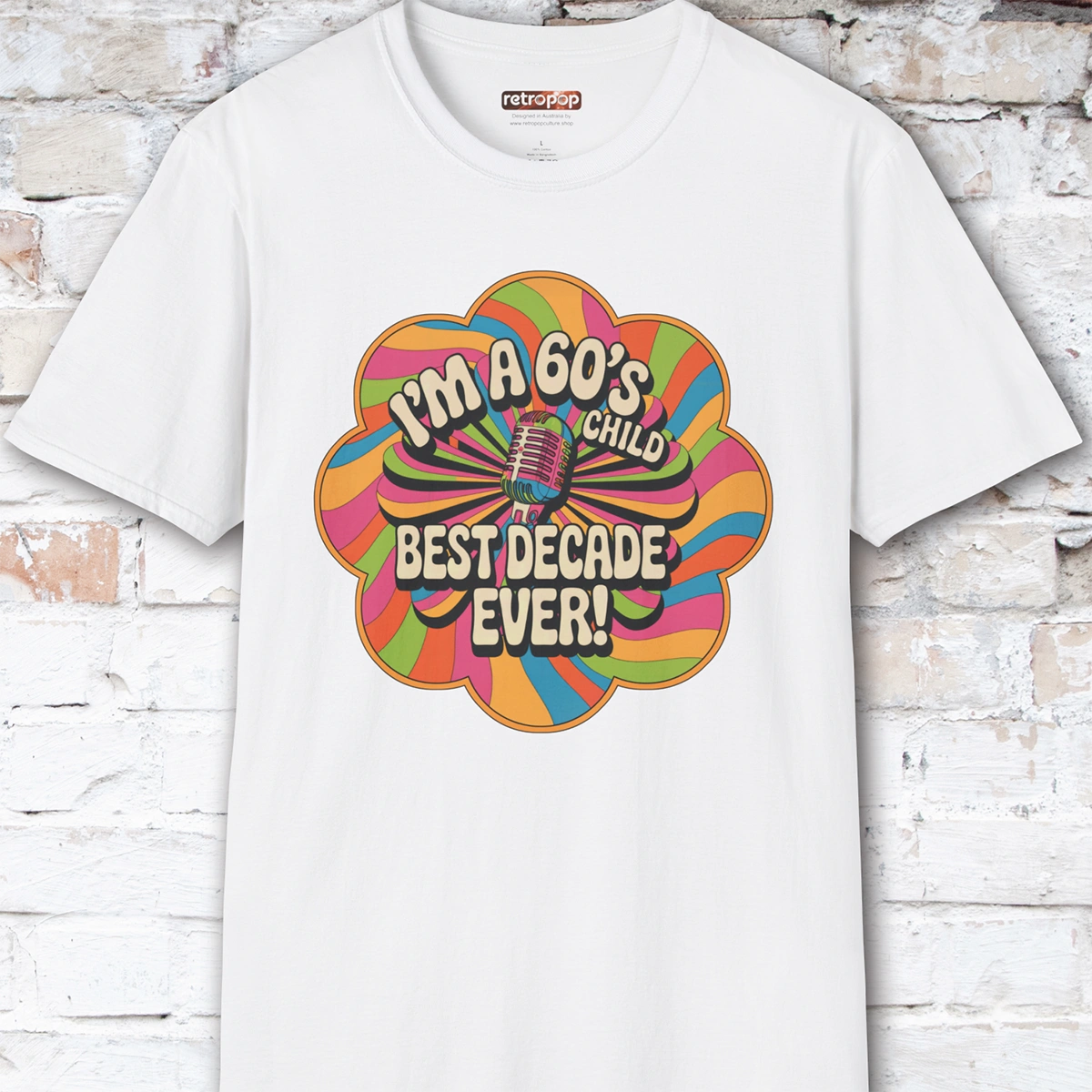 I'm a 60's child #2 Unisex T shirt