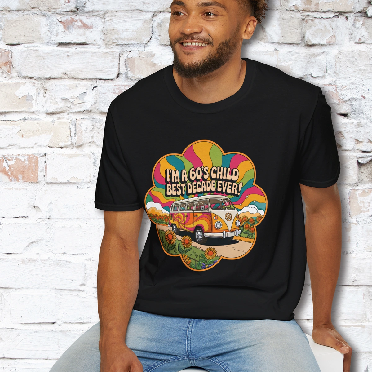 I'm a 60's child #3 Unisex T shirt