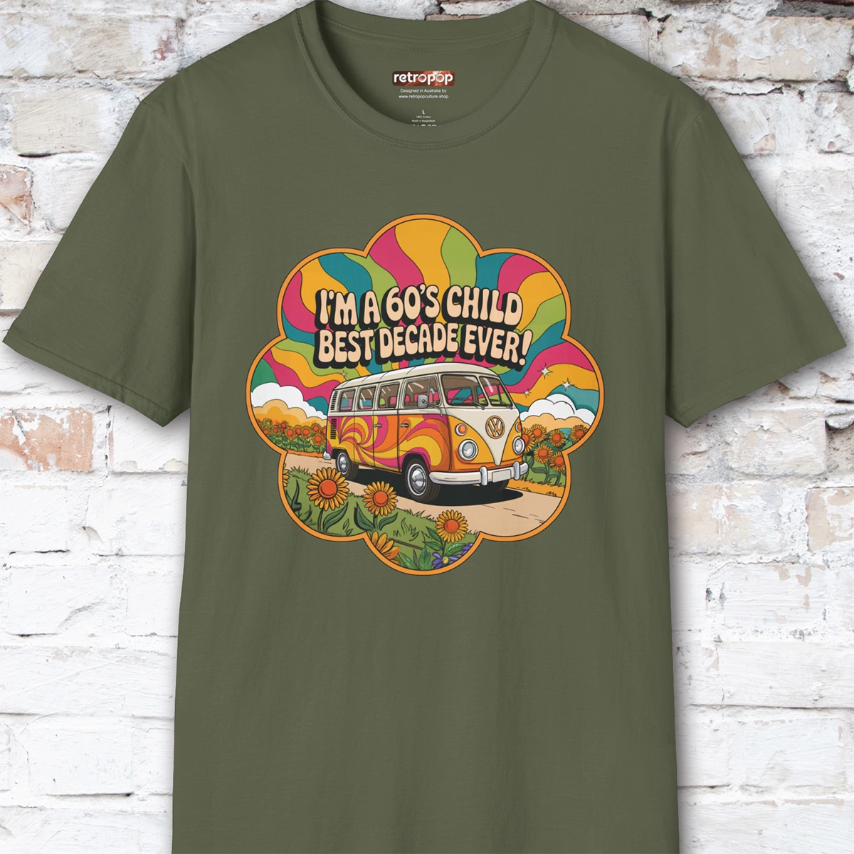I'm a 60's child #3 Unisex T shirt