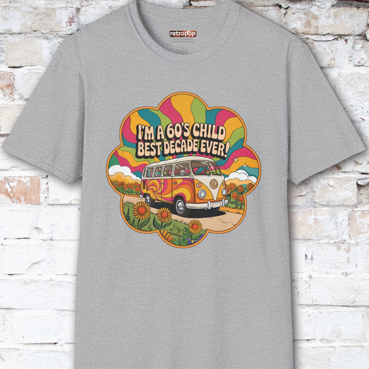 I'm a 60's child #3 Unisex T shirt