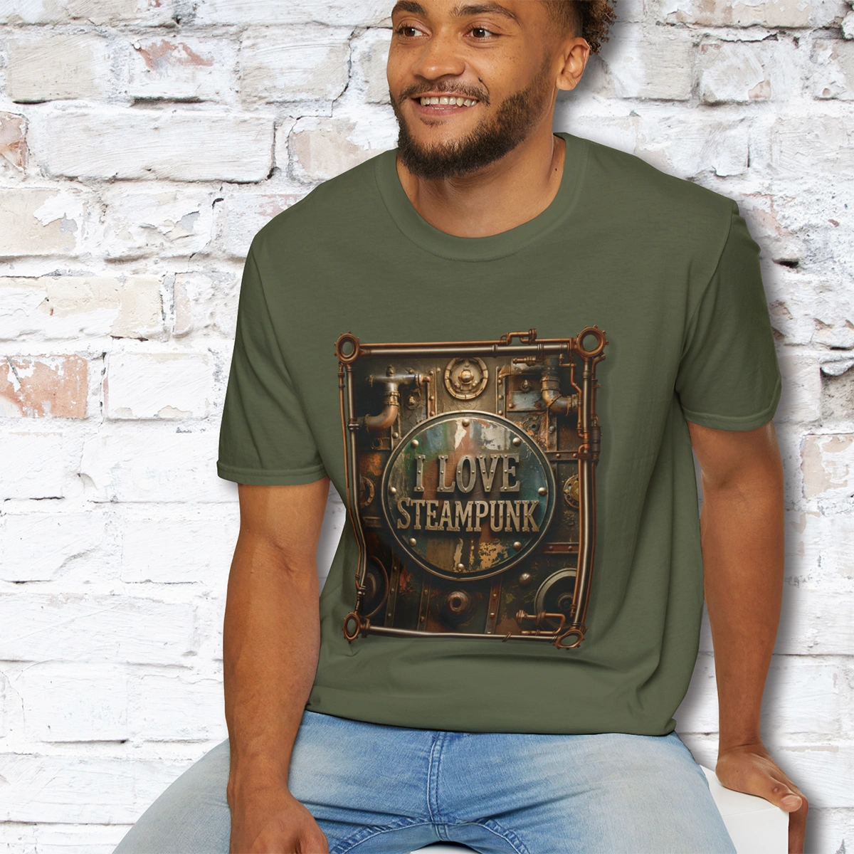 I love Steampunk #2 Unisex T shirt