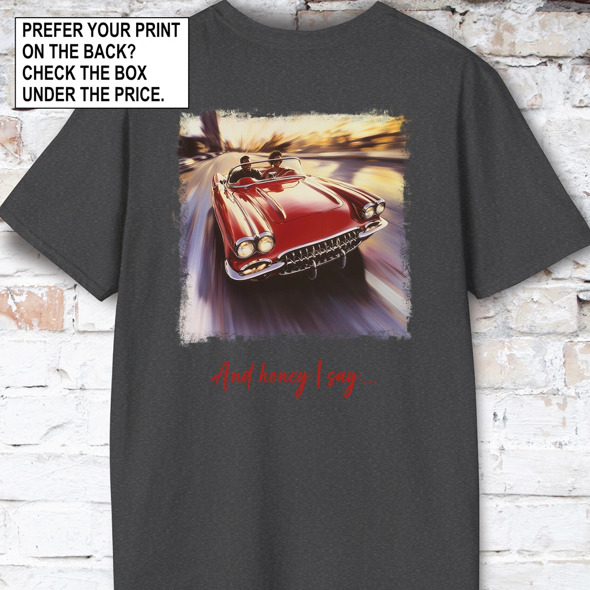 Little Red Corvette Unisex T shirt