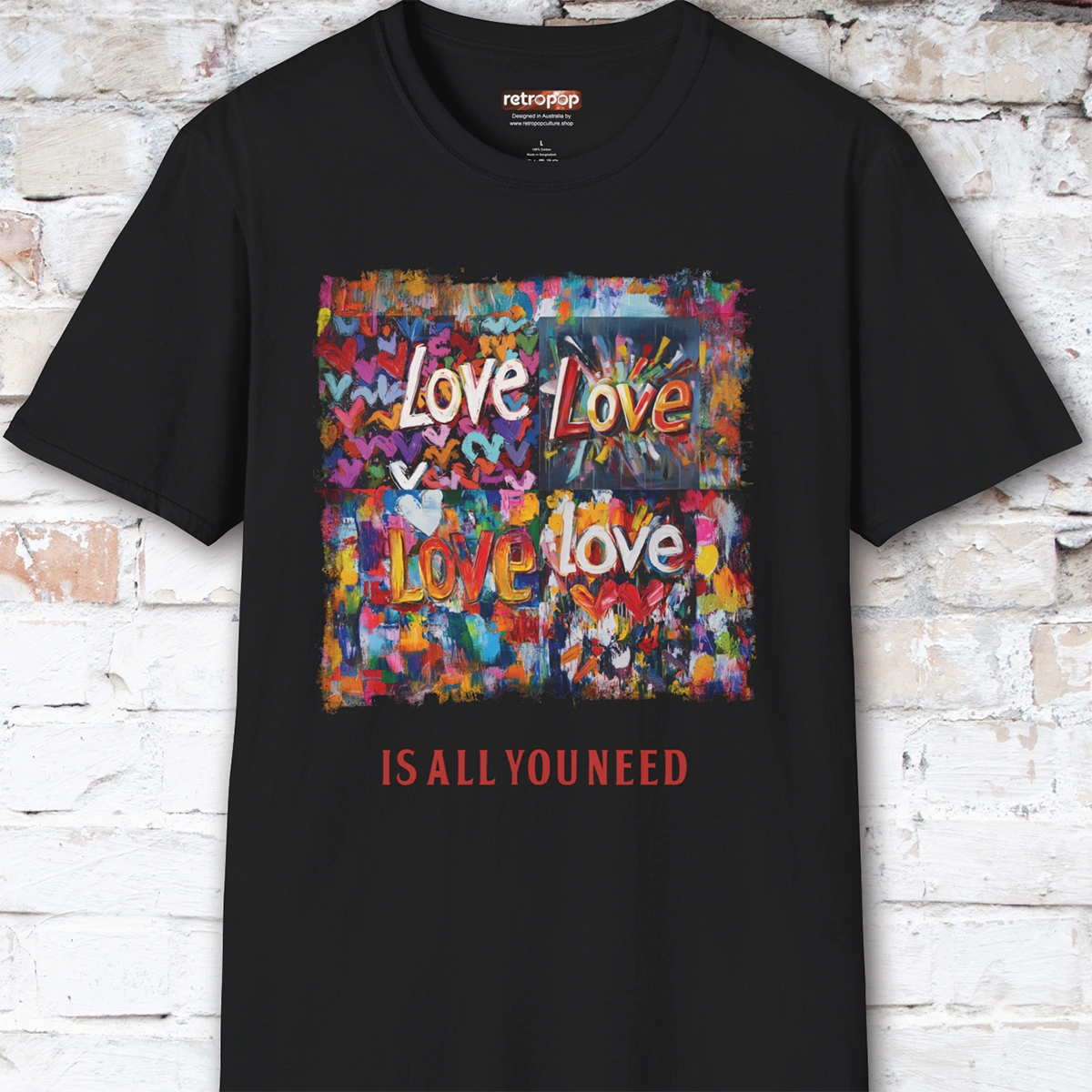 Love is all you need Unisex T shirt