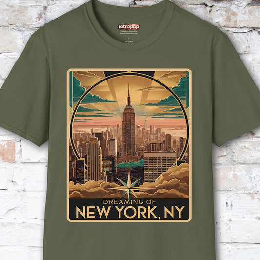 Dreaming of New York Unisex T shirt