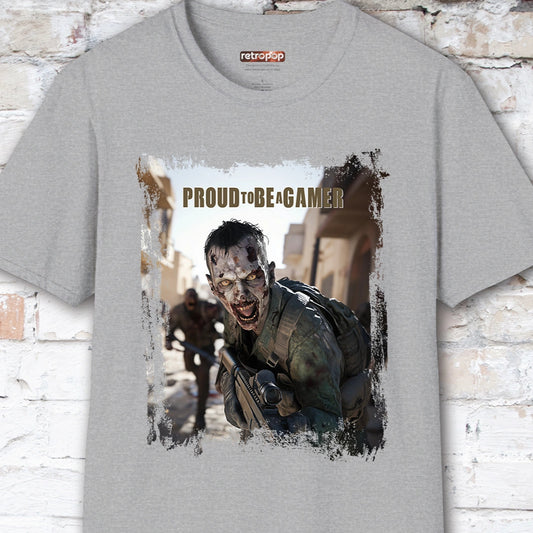 Proud Zombie Gamer #7 Unisex T shirt