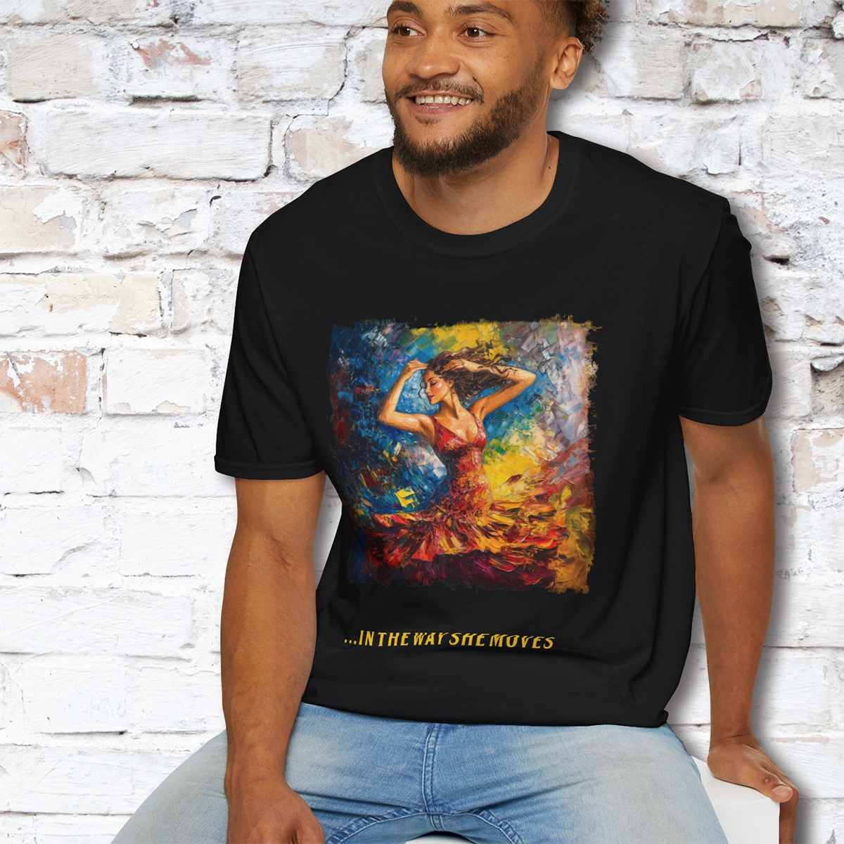 Something in the way she moves Unisex T shirt