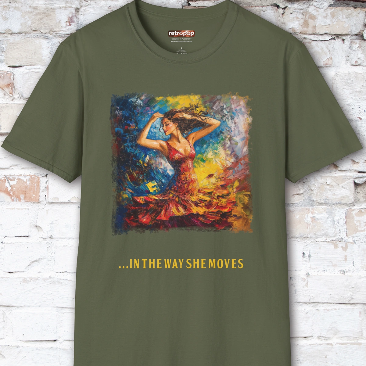 Something in the way she moves Unisex T shirt