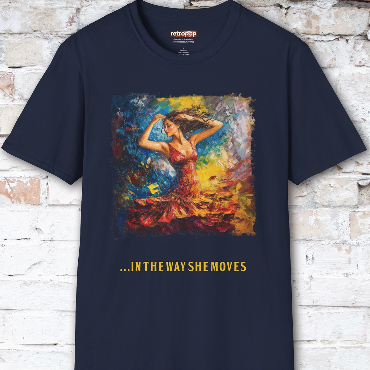Something in the way she moves Unisex T shirt