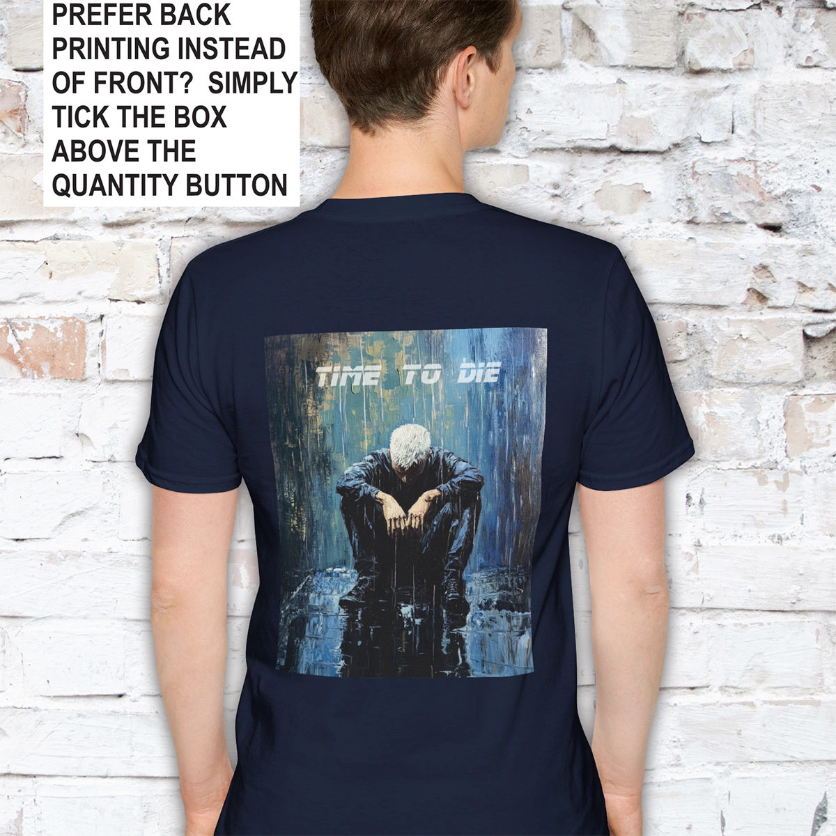 Time to Die Unisex T shirt
