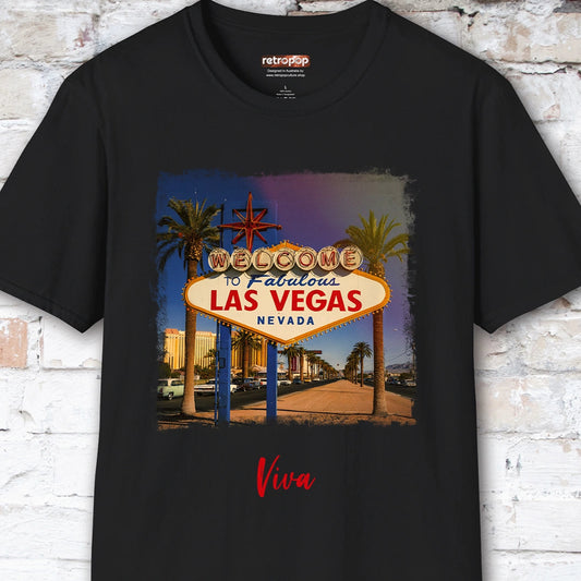 Viva Las Vegas Unisex T shirt