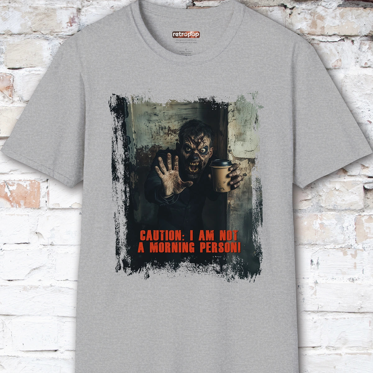 Zombie morning person #1 Unisex T shirt
