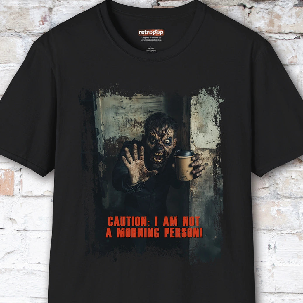 Zombie morning person #1 Unisex T shirt