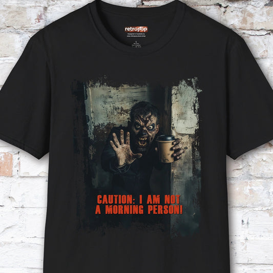 Zombie morning person #1 Unisex T shirt