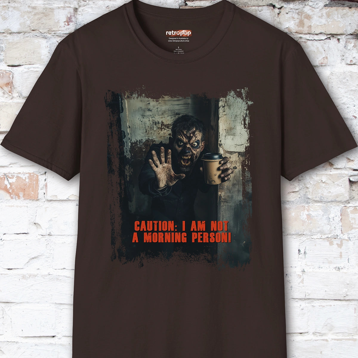 Zombie morning person #1 Unisex T shirt