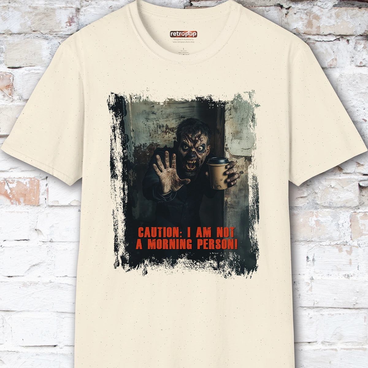 Zombie morning person #1 Unisex T shirt