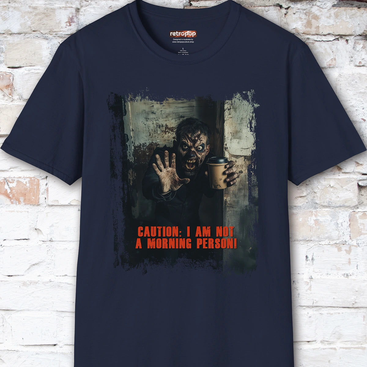 Zombie morning person #1 Unisex T shirt