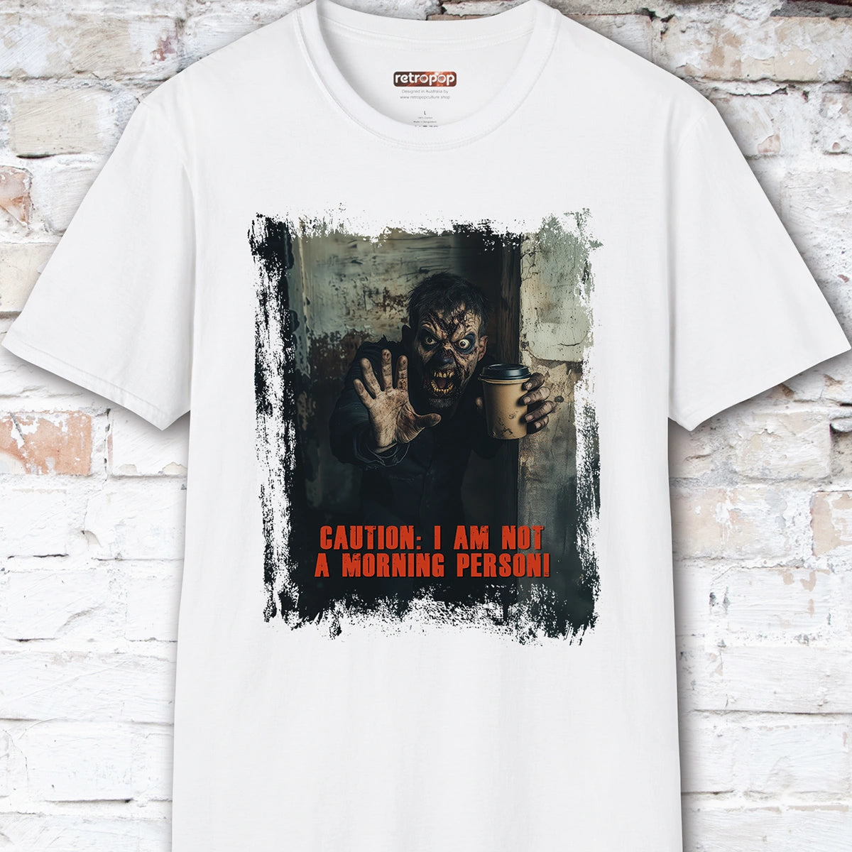 Zombie morning person #1 Unisex T shirt