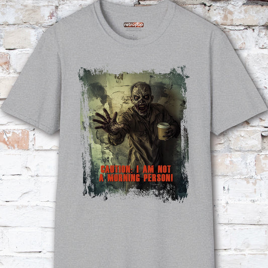 Zombie morning person #2 Unisex T shirt