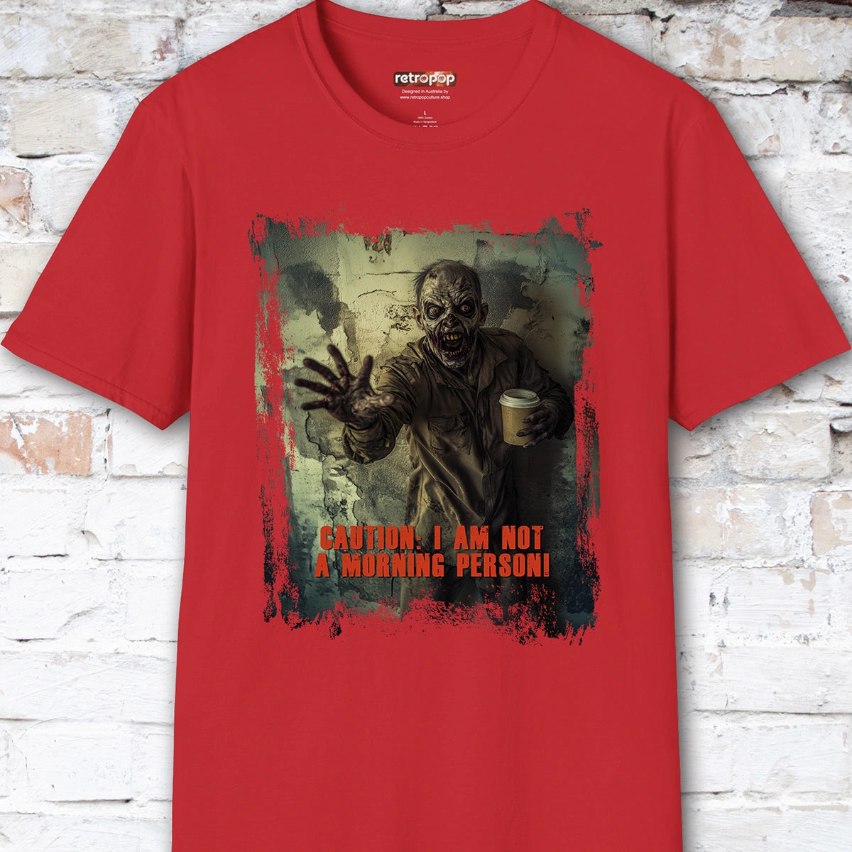 Zombie morning person #2 Unisex T shirt